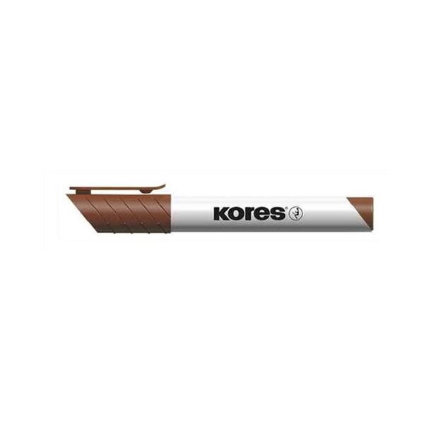 Marqueur pour tableau blanc marron kores