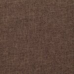 vidaXL Banc avec compartiment de rangement 116 cm Marron Polyester