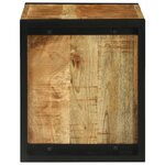 vidaXL Cube mural 55x35x40 cm en bois massif de manguier