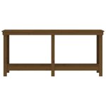 vidaXL Banc de travail Marron miel 180x50x80 cm Bois de pin massif
