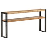 vidaXL Table console 150x30x75 cm Bois d'acacia solide