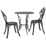 Salon de bistro 3 pièces aluminium coulé 02_0014959