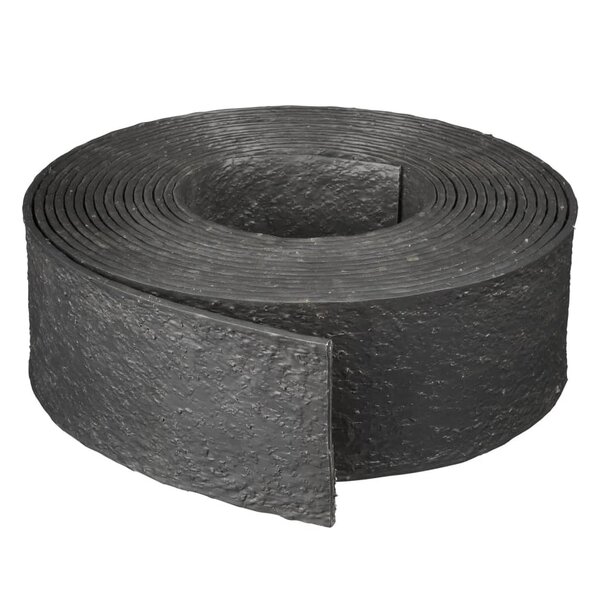 Nature Bordure de jardin 0 12x12 m 5 mm noir