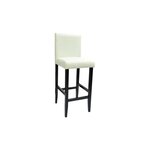 vidaXL Tabourets de bar lot de 4 blanc similicuir