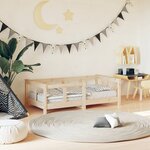 vidaXL Cadre de lit pour enfant 70x140 cm bois de pin massif