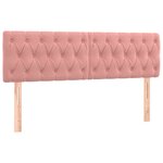 vidaXL Sommier à lattes de lit avec matelas et LED Rose 140x200 cm
