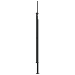 vidaXL Auvent latéral rétractable noir 200x300 cm