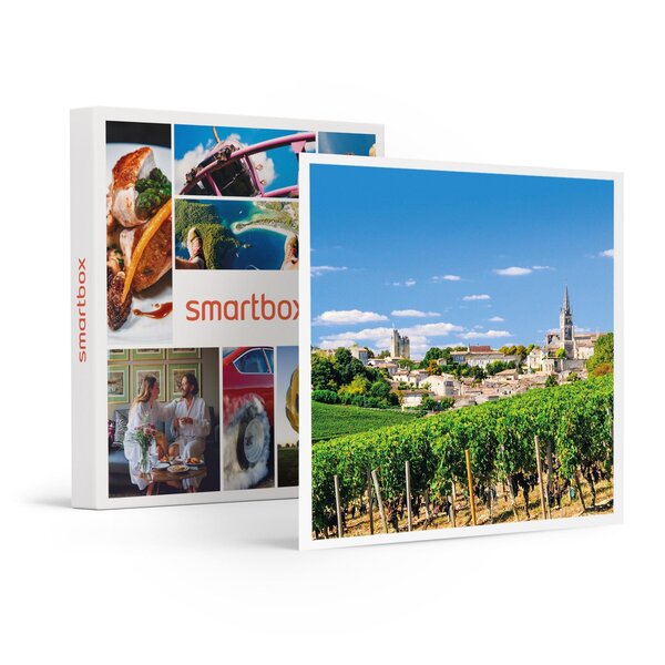 SMARTBOX - Coffret Cadeau Après-midi œnologique pour 3 avec circuit guidé privé à Saint-Émilion -  Sport & Aventure