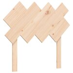 vidaXL Cadre de lit sans matelas 90x200 cm bois de pin massif