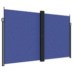 vidaXL Auvent latéral rétractable bleu 200x1000 cm