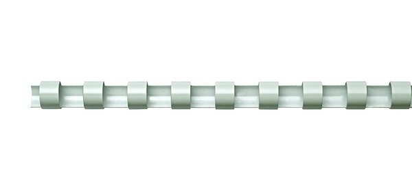 Pack de 100 baguettes de reliure plastiques, format A4, 6mm, blanc FELLOWES