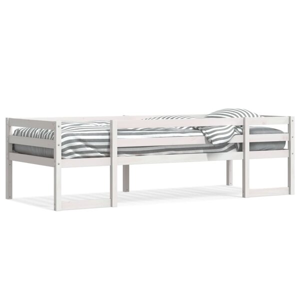 vidaXL Cadre de lit pour enfants sans matelas 90x190 cm pin massif