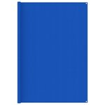 vidaXL Tapis de tente 250x400 cm Bleu
