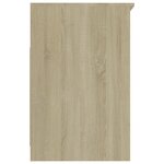 vidaXL Armoire à tiroirs Chêne sonoma 40x50x76 cm Bois d'ingénierie