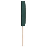 Tête de lit vidaXL avec boutons en cristal  tuftée  verte foncée  100 cm  velours