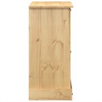 vidaXL Commode Corona 110x43x91 cm bois massif de pin