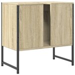 vidaXL Armoire lavabo de salle de bain chêne sonoma 60x33x60 cm