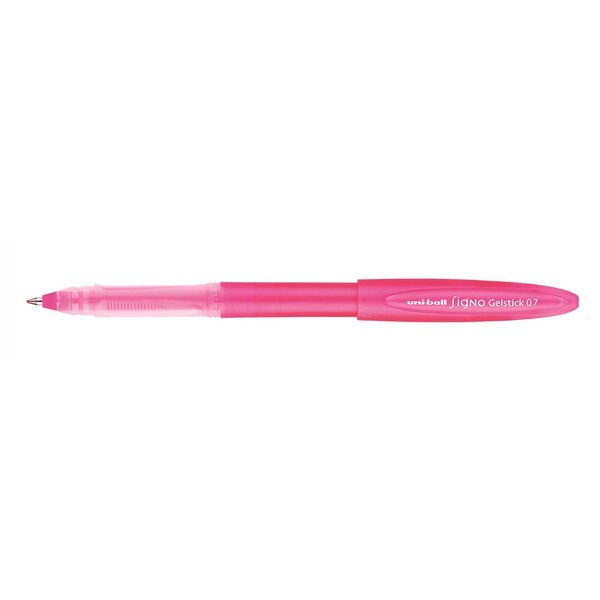 Roller encre gel Signo UM170 pointe moyenne 0,7mm Rose x 12 UNI-BALL