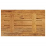 vidaXL Dessus de table 40x30x2 5 cm rectangulaire bois massif manguier