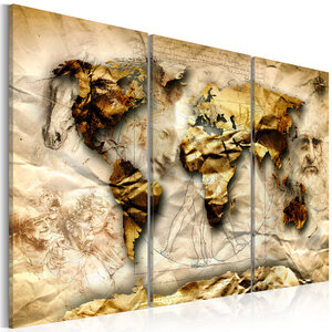 Tableau - anatomy of the world l x h en cm 90x60