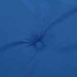 vidaXL Ensemble de coussins bleu Bleu Coton  Bois Standard