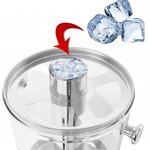 vidaXL Double distributeur de jus en acier inoxydable 2 x 8 L