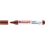 Marqueur pour Textiles 4500 Marron Pointe Moyenne 2-3 mm x 10 EDDING