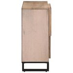 vidaXL Buffet 80x34x75 cm Bois massif de manguier
