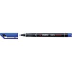 Marqueur OHPen permanent 0 4 mm S bleu x 10 STABILO