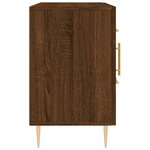 vidaXL Buffet chêne marron 100x36x60 cm bois d'ingénierie