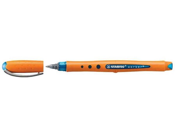 Stylo roller à encre bionic worker medium, bleu STABILO