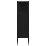 vidaXL Ensemble de meubles de salle de bain 3 pièces en bois d'ingénierie chêne noir