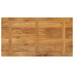 vidaXL Dessus de table 100x50x3 8cm rectangulaire bois massif manguier