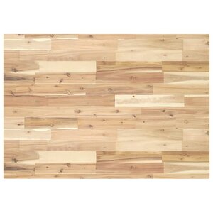 vidaXL Dessus de bureau non traité 80x70x4 cm bois d'acacia massif