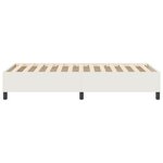 vidaXL Lit à ressort Crème 80x200 cm en tissu velours côtelé