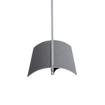 Porte-visuel Vertical Pied Aluminium A4 - Cristal - X 5 - Exacompta