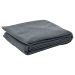 vidaXL Tapis de sol de camping gris clair 4 5x2 5 m