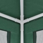 vidaXL Tente de fête avec 4 parois latérales en maille Vert 2.5x2.5 m