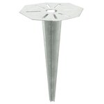 Eglo bollard spike d'éclairage au sol  "cuba" 18 5 x 30 cm en acier