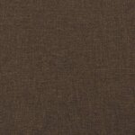 vidaXL Cadre de lit sans matelas marron foncé 180x200 cm tissu