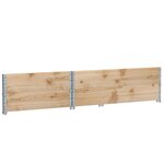 vidaXL Jardinière 120x80 cm bois massif de pin