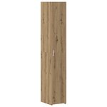 vidaXL Meuble de rangement étroit Chêne Artisan 30x42 5x225 cm Bois d'ingénierie