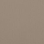 vidaXL Coussin de banc de jardin taupe 120x50x7 cm tissu oxford