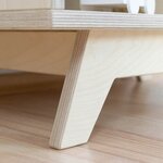 Meuble de rangement NABOSKY blanc 1x5