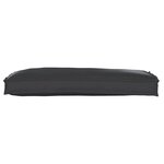 vidaXL Coussin de palette pour banc noir 100x40x8 cm tissu Oxford