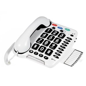 GEEMARC Téléphone fixe grosses touches sénior amplifié CL 100
