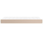 vidaXL Matelas à ressorts ensachés pour enfants 80x160 cm similicuir