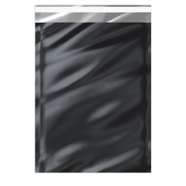 Lot de 20 sachet alu métallisé brillant noir 324 x 229 mm