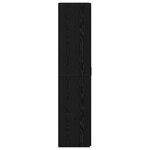 vidaXL Highboard Chêne Noir 70x42.5x185 cm Bois d'ingénierie