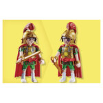 Coffret PLAYMOBIL Astérix : Char Romain avec César et Chevaux